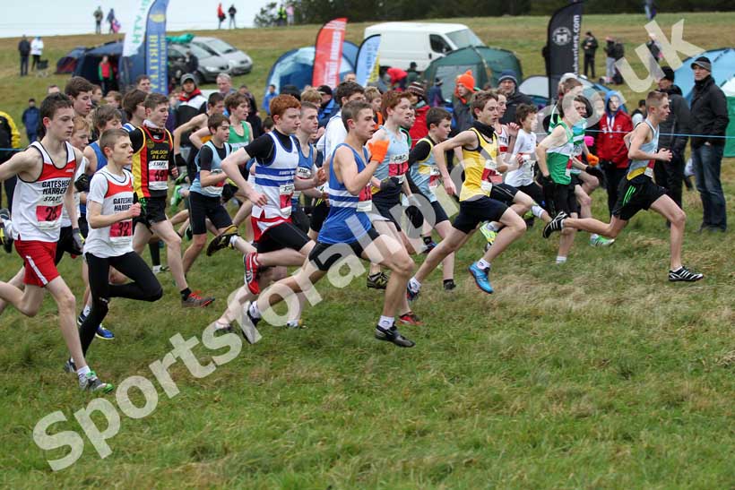 Under-15 Boys start